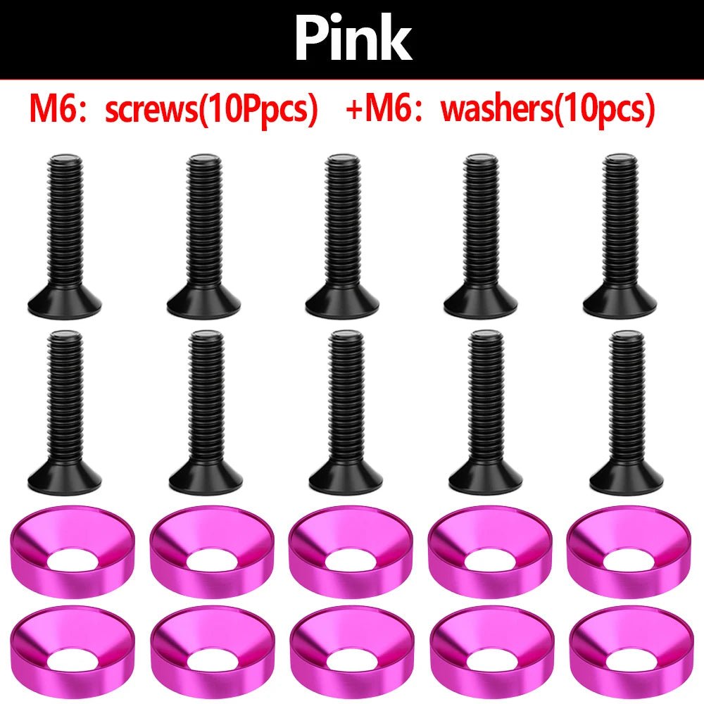 JDM Washer & Bolt M6 - Emperium Parts