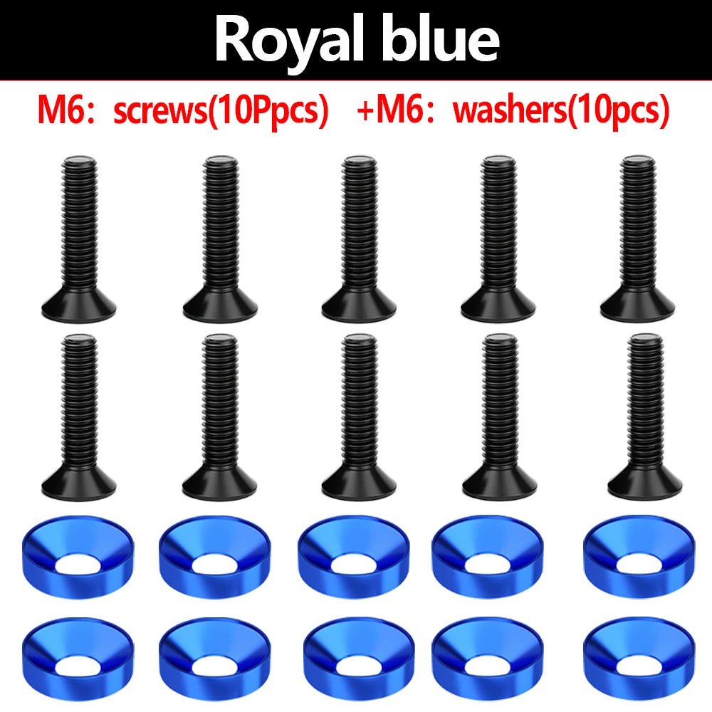 JDM Washer & Bolt M6 - Emperium Parts