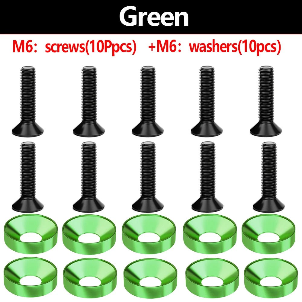 JDM Washer & Bolt M6 - Emperium Parts