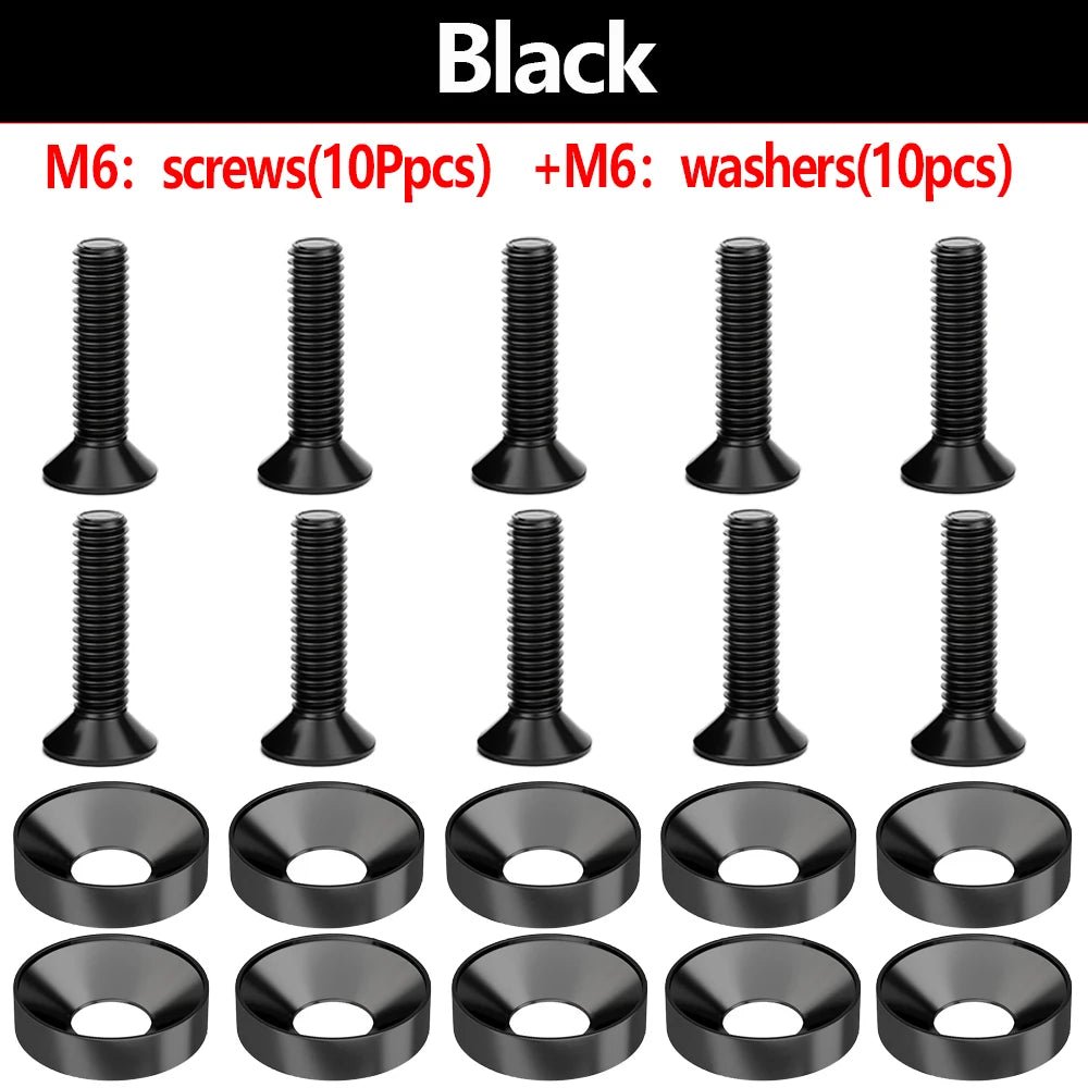 JDM Washer & Bolt M6 - Emperium Parts