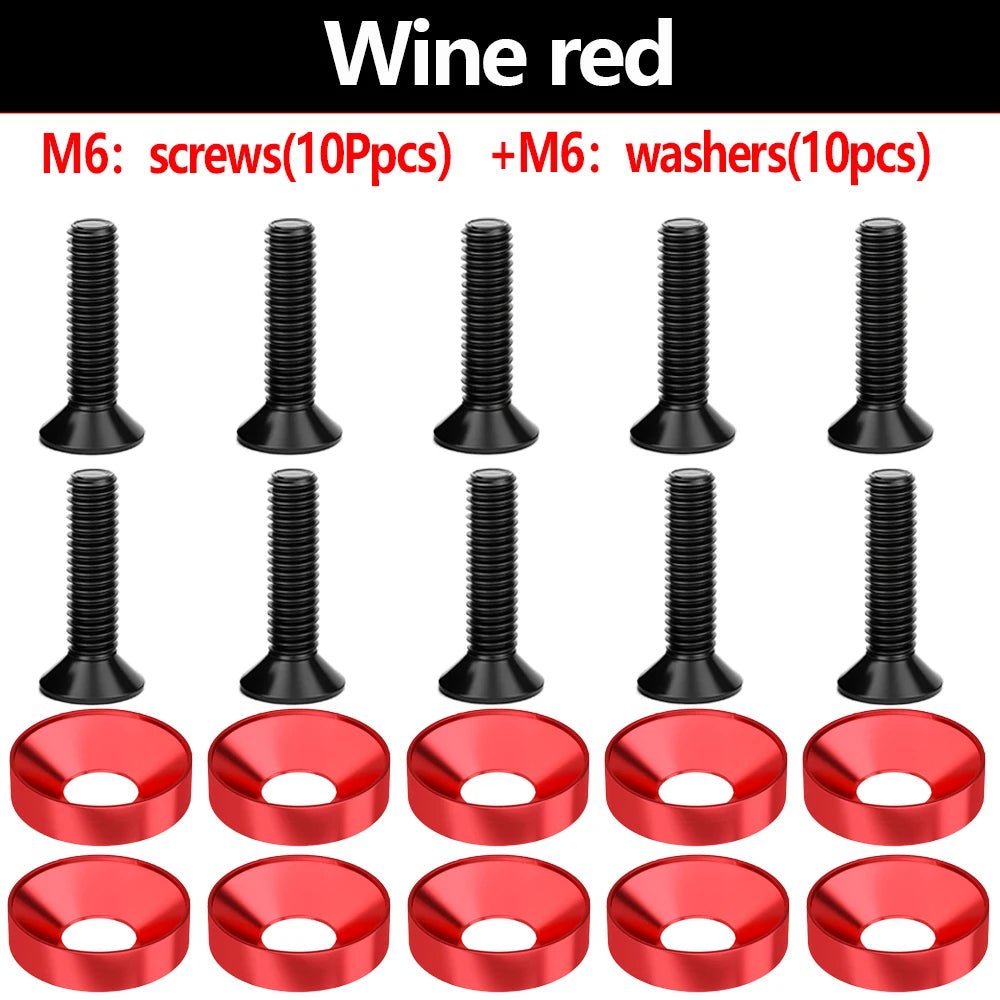 JDM Washer & Bolt M6 - Emperium Parts