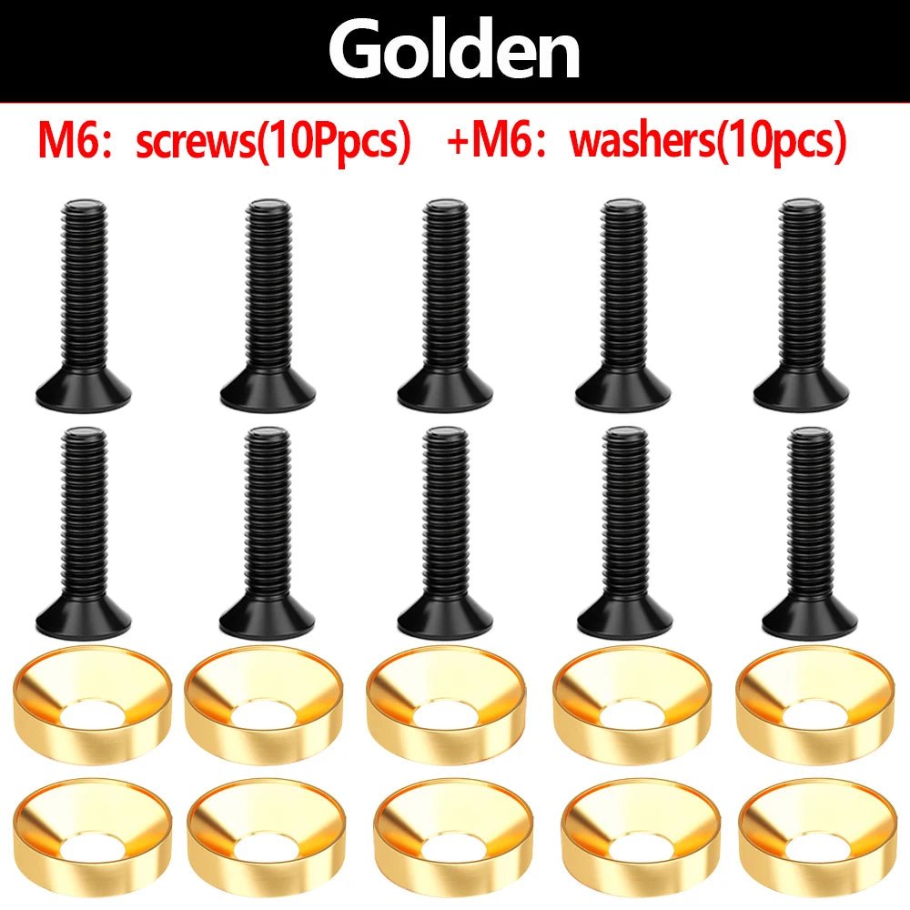 JDM Washer & Bolt M6 - Emperium Parts