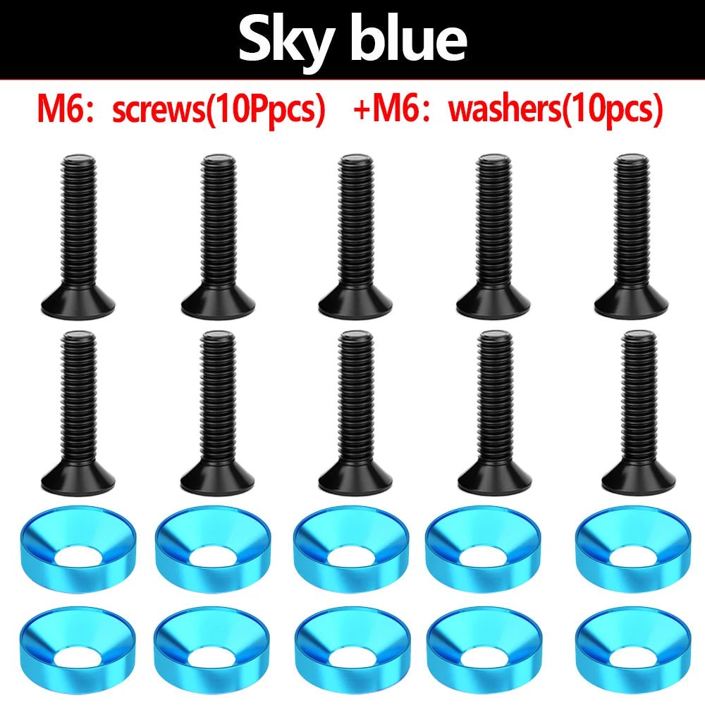 JDM Washer & Bolt M6 - Emperium Parts